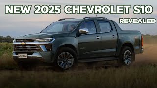 New Chevrolet S10 2025 is revealed with new look and digital dashboard [upl. by Lednahs]