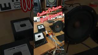 CantonPullmann West Germany 1980s Crossover Sound Test Magnat Car Speakers Angelicaaudio [upl. by Nnaarual]