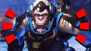 Overwatch  NEW WINSTON SKIN Blizzcon Exclusive 2017 [upl. by Harlen]