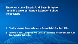 How to Setup Linksys Range Extender [upl. by Oglesby186]