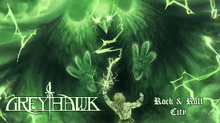 GREYHAWK  Rock amp Roll City Official LyricVideo 2024 [upl. by Xylon]