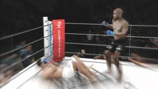 UFC Undisputed 3 Anderson Silva Vs Royce Gracie Pride Mode Gameplay Xbox 360PS3 HD HQ [upl. by Phia]