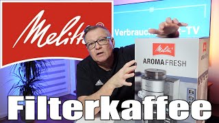 Melitta Filterkaffeemaschine 102101  Perfekter Kaffeegenuss für jeden Tag [upl. by Baun163]