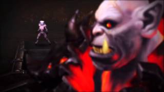 World of Warcraft WoD  Battle of Shatt  YrelDurotan vs Blackhand [upl. by Ahsinyt]