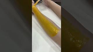 Депиляция ног воском Quick professional waxing  белгород skincare депиляция waxing tutorials [upl. by Icats]