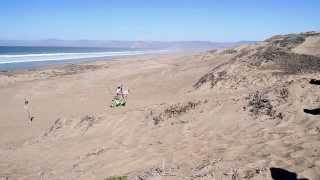 Sandspit beach Montaña de Oro State Park [upl. by Doowrehs712]