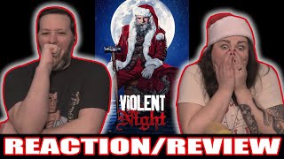 Violent Night 2022  🤯📼First Time Film Club📼🤯  First Time WatchingMovie Reaction amp Review [upl. by Ecirrehs]