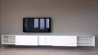 TV dressoir met schuifdeuren [upl. by Htrap]