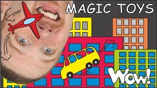 Magic Toys for Kids  English with Steve and Maggie  Magic English Story for Kids by Wow English TV [upl. by Olav]