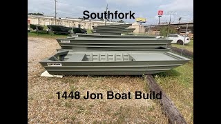 Southfork 1448 Flatboat Build [upl. by Weinert]