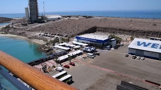 Pichilingue La Paz Cruise Port Terminal Tour HD [upl. by Almond220]