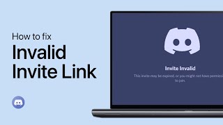 How To Fix Discord Invalid Invite Link  Expired Server Link Fix [upl. by Latea]