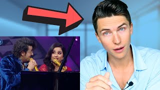 Vocal Coach Reacts Shreya Ghoshal amp Sonu Nigams Legendary Performance on Indian Idol [upl. by Mueller]