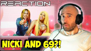 6IX9INE NICKI MINAJ  FEFE FIRST TIME REACTION [upl. by Ado]