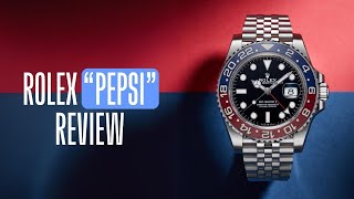 Rolex quotPepsiquot GMTMaster II  Watch Review [upl. by Nofets]