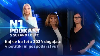 N1 podkast s Suzano Lovec Kaj se bo leta 2024 dogajalo v politiki in gospodarstvu [upl. by Kassandra]