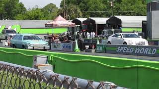 1978 Turbo Pinto wagon with T5 transmission from a V8 Mustang at Orlando Speed World [upl. by Reichel]