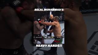 Belal Muhammad Has HEAVY Hands [upl. by Kosiur253]