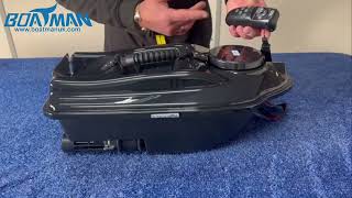 Boatman Actor Mk4 Compass Carp Fishing Bait Boat Unboxing [upl. by Htiderem]