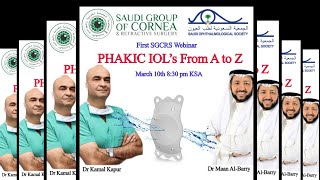 PHAKIC IOLS webinar From A to Z [upl. by Croydon]