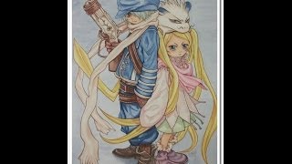 テガミバチからラグ・ニッチ・ステーキを描いてみた！ [upl. by Ayhay895]