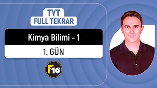 📌KİMYA BİLİMİ  1 l 1GÜN l TYT FULL TEKRAR KAMPI [upl. by Binky541]