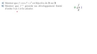 Savoir déterminer le DL dune bijection réciproque [upl. by Ellennod477]