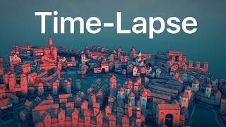 Relaxing Townscaper Gameplay Timelapse [upl. by Veradis49]