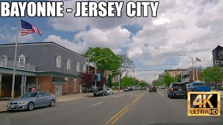 NJ drive Bayonne to Jersey City Heights via I78 4K [upl. by Ailecec]