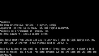 Moonmist gameplay PC Game 1986 [upl. by Ahsirahc138]