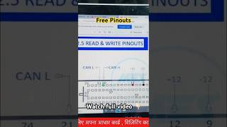 free pinout ecm ecu mcu dcm car truck tata mahindra ashokleyland tech shorts music [upl. by Swithbert984]