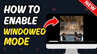 How To Enable Windowed Mode in Valorant UPDATED [upl. by Floridia]