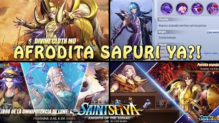 YA VIENE AFRODITA SAPURI Y ESTE AFAN EVENTOS Y NOTICIAS Saint Seiya Awakening KOTZ [upl. by Munafo]