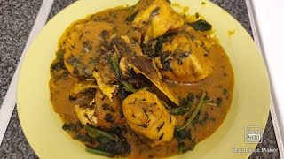 Cameroon porridge cocoyam recipe AKA Nan Tarry recipeCameroon food recipe [upl. by Swartz89]