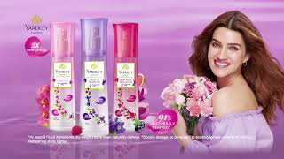 Yardley London bring you Deos and Bodymists NatureLikeFreshness with Kriti Sanon  Hindi [upl. by Adnuhs]