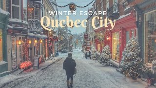 Winter Escape Christmas in Quebec City [upl. by Selwyn]