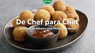 De Chef para Chef  Bolinhas de Alheira com Molho Agridoce [upl. by Hsirahc376]