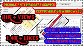 How To Disable Windows Defender amp Its Related Services [upl. by Riaj]