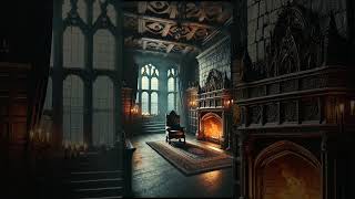 quotCozy Historical Mansion Roaring Fireplace amp Raging Storm Sounds  Immersive Atmospherequot [upl. by Luann764]