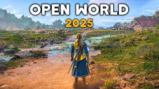 TOP 10 BEST NEW Upcoming OPENWORLD Games of 2025 [upl. by Yacov421]