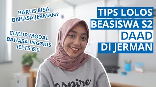 TIPS LOLOS BEASISWA S2 DAAD PROGRAM EPOS DI JERMAN 🇩🇪 [upl. by Cathee307]