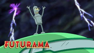 FUTURAMA  Season 1 Episode 9 Electric Drug  SYFY [upl. by Lsiel]