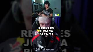 ¿Rekkles tendrá su skin de campeón en Worlds2024 El jugador es suplente de T1 en el mundial [upl. by Hgielrebma936]