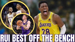 Lakers Rui Hachimura Best Off The Bench [upl. by Novyak]