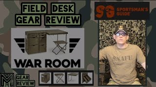 Army Field Desk Gear Review surplus military gearreview minuteman [upl. by Marih]