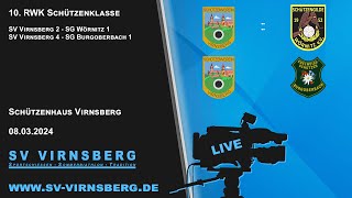 10 RWK 20232024 SV Virnsberg 2  SG WÃ¶rnitz 1  SV Virnsberg 4  SG Burgoberbach 1 [upl. by Lyrrehs]