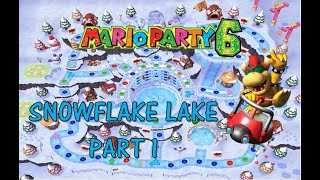 Mario Party 6  Snowflake Lake  Part 1 [upl. by Salba902]