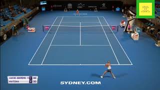 Sydney 2018  Petra Kvitova vs Mirjana Lucic Baroni  Full Highlights HD [upl. by Esyle809]