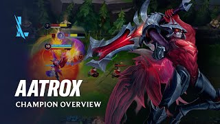 Aatrox Champion Overview  Gameplay  League of Legends Wild Rift [upl. by Morocco]