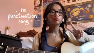 no punctuation song  beabadoobee cover [upl. by Noman]